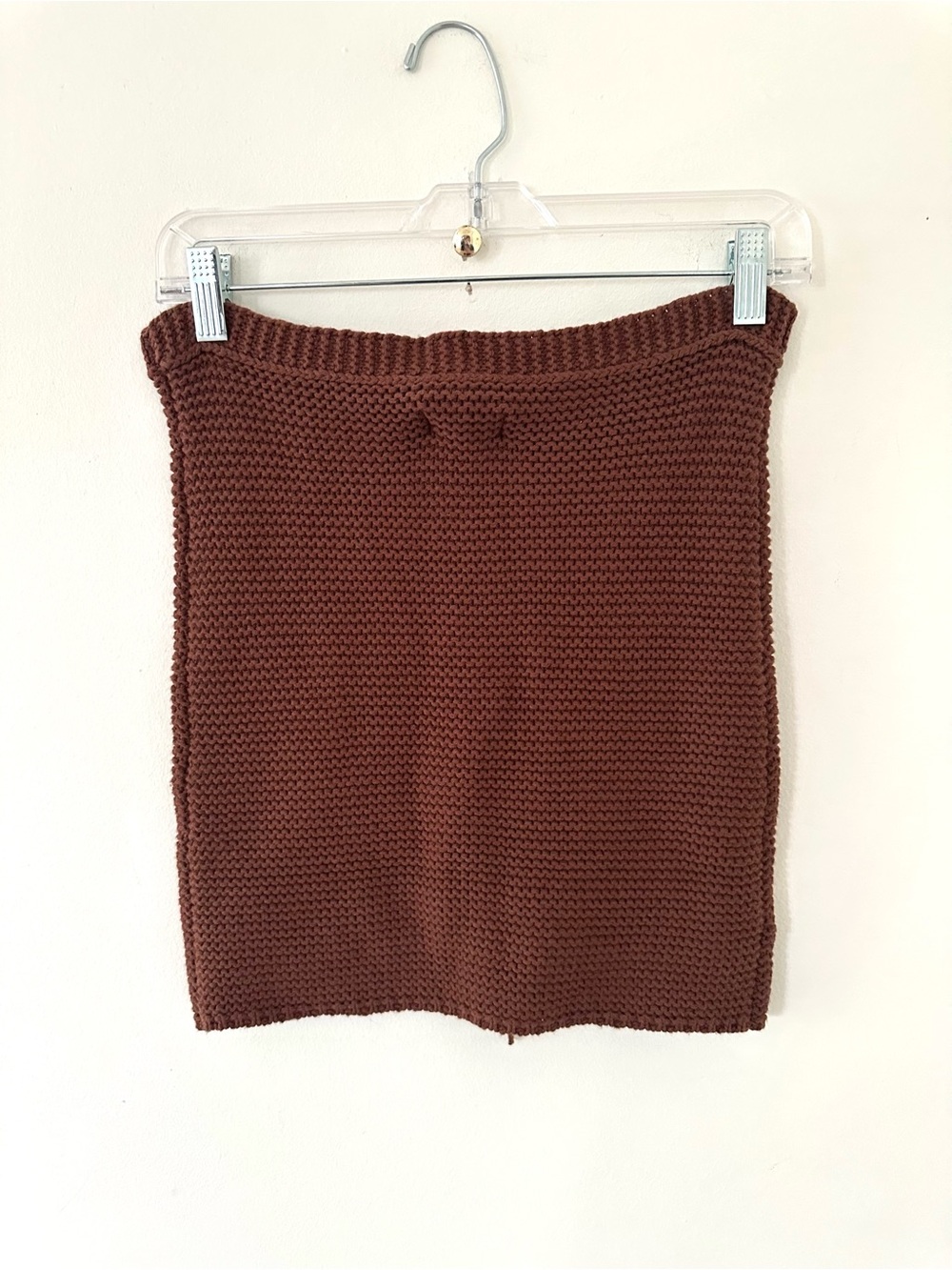 NWT BABYBOO NETTA MINI SKIRT - CHOCOLATE size S - Picture 4 of 8
